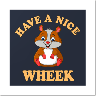 Guinea Pig Cavy Pet Furry Fluffy Wheek Posters and Art